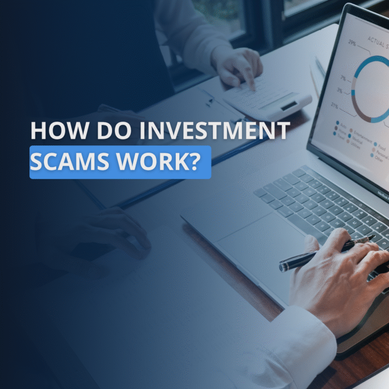 How do investment scams work?